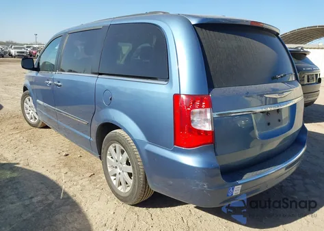 2012 Chrysler Town & Country Touring-L z USA, uszkodzony, nr VIN 2C4RC1CG9CR163477